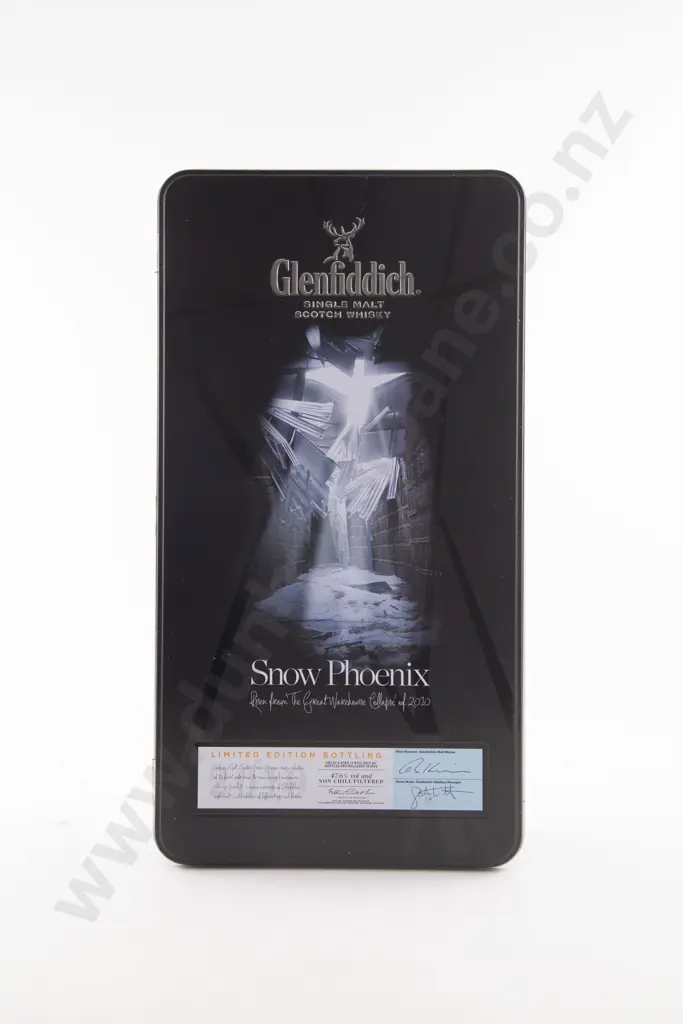 1 Bottle Glenfiddich Snow Phoenix Single Malt Scotch Whisky Limited Edition Bottling Image 1++