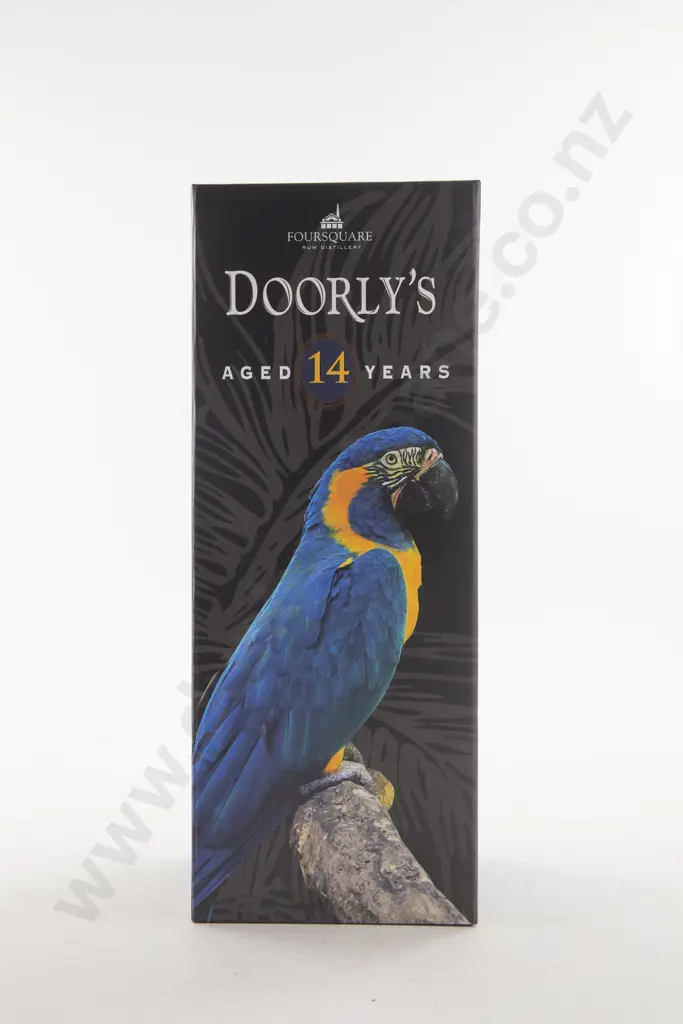 1 Bottle Doorly's 14 Year Old Barbados Rum White Oak Cask From Four Square Rum Distillery Image 1++