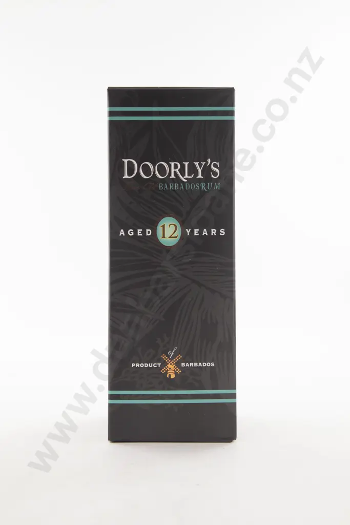 1 Bottle Doorly's 12 Year Old Barbados Rum White Oak Cask From Four Square Rum Distillery Image 1++