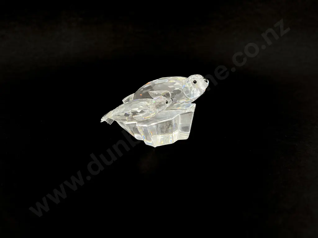 C1991 Boxed Swarovski Crystal "Save Me" Seals Image 1++