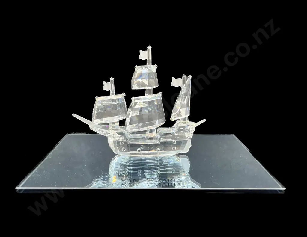 C1991 Boxed Swarovski Crystal "When we were Young" Santa Maria Image 1++