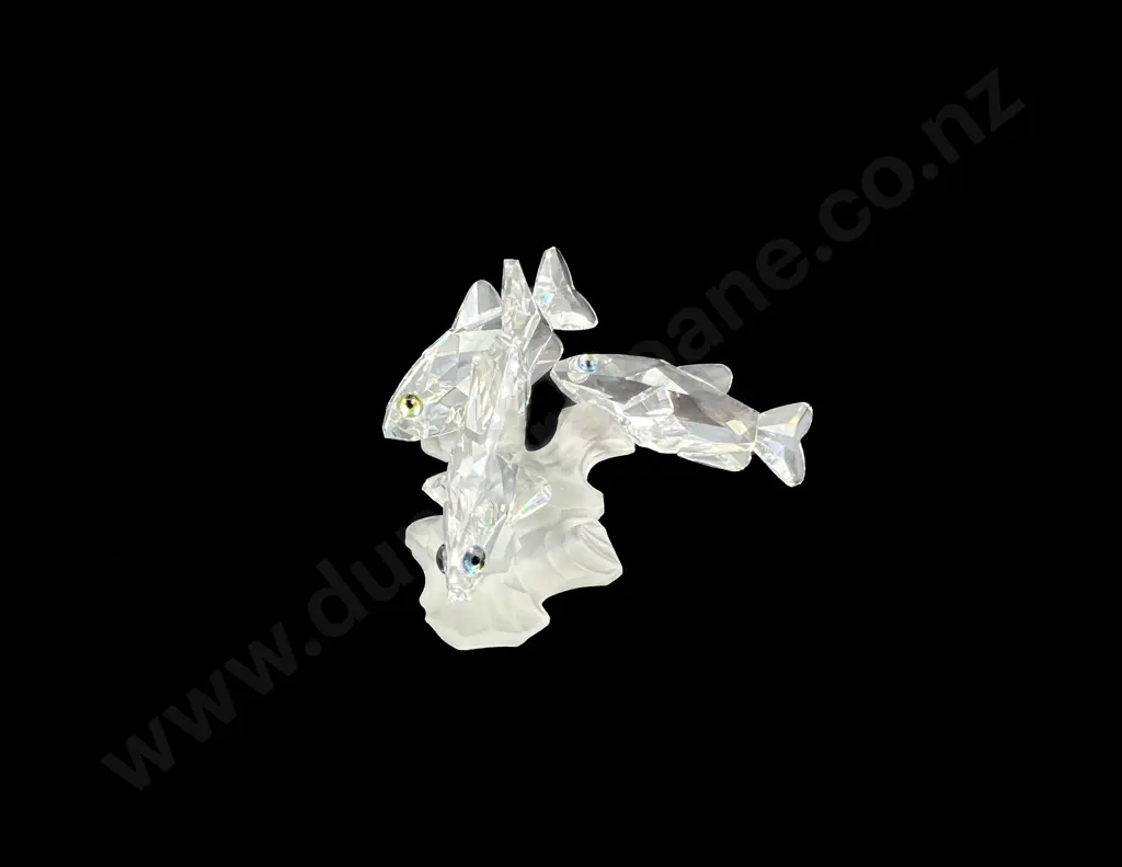 C1993 Boxed Swarovski Crystal "South Seas" Fish Image 1++