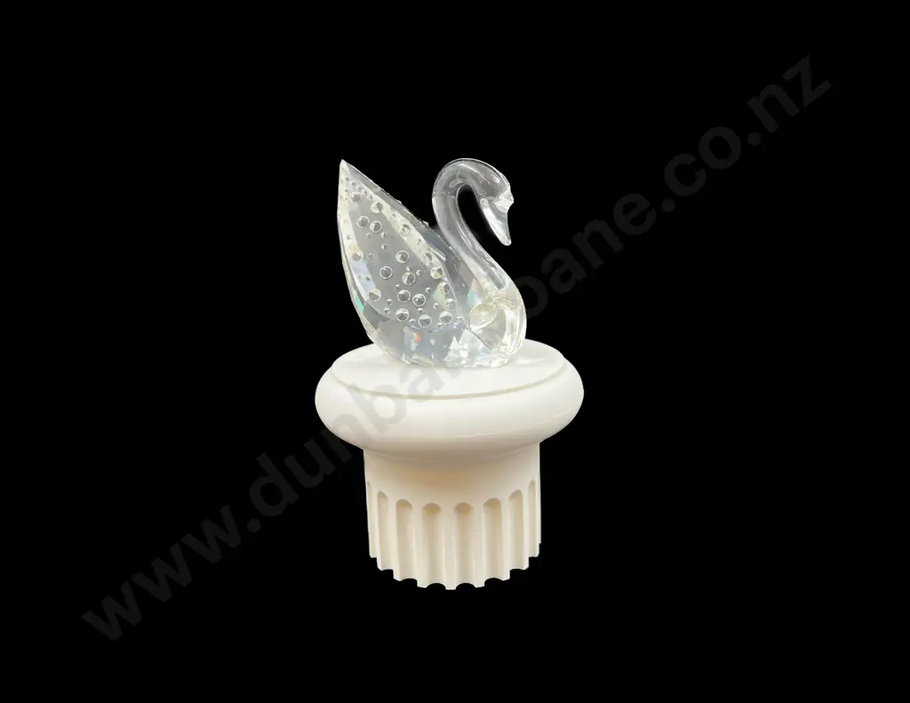 C1995 Boxed Swarovski Crystal Centenary Swan Limited Edition Image 1++
