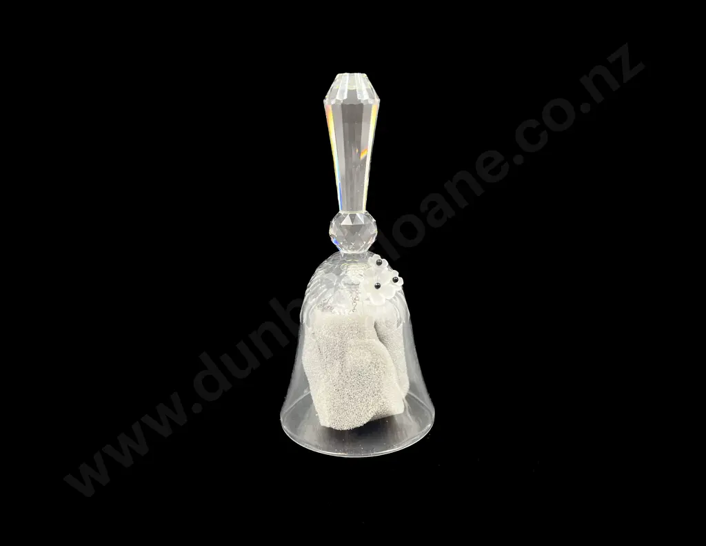 C1987 Boxed Swarovski Crystal "Exquisite Accents" Table Bell Small Image 1++