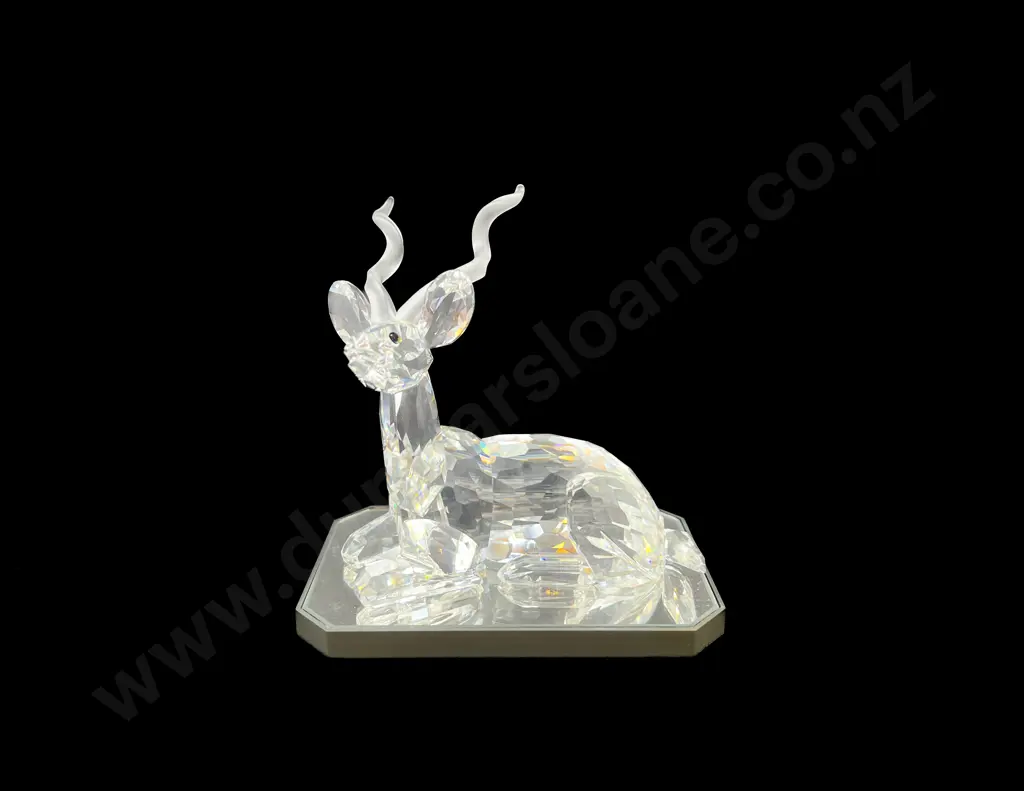 C1994 Boxed Swarovski Crystal "Inspiration Africa" Kudu Image 1++