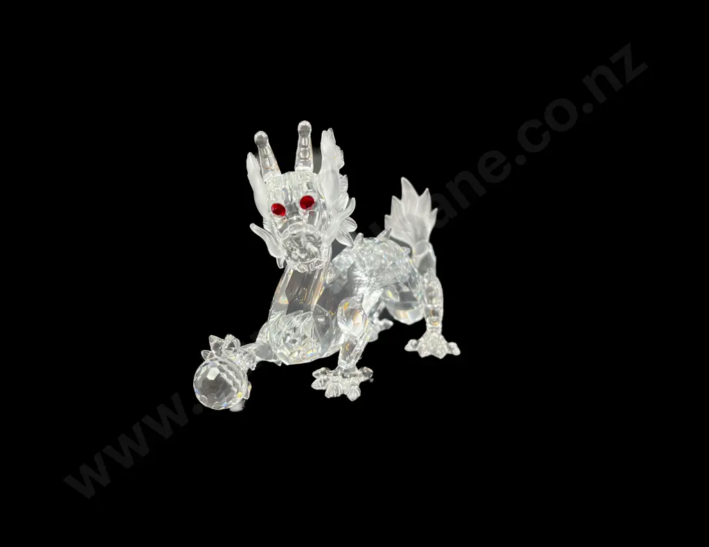 C1997 Boxed Swarovski Crystal "Fabulous Creatures" Dragon Limited Edition Image 1++