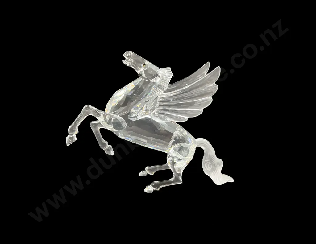 C1998 Boxed Swarovski Crystal "Fabulous Creatures" Pegasus Limited Edition Image 1++