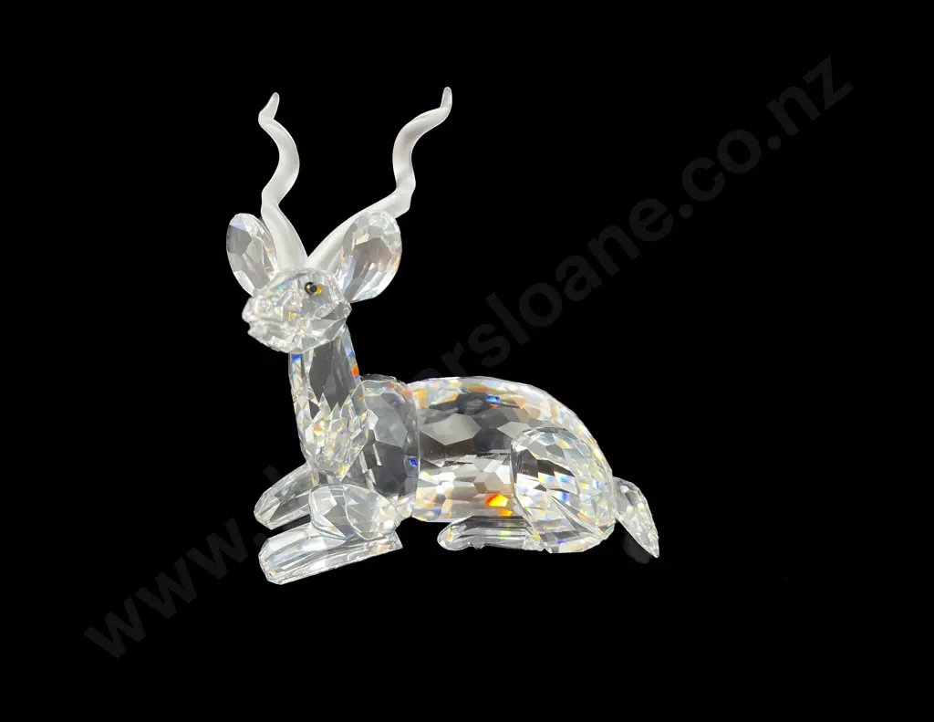 C1994 Boxed Swarovski Crystal "Inspiration Africa" Kudu Image 1++