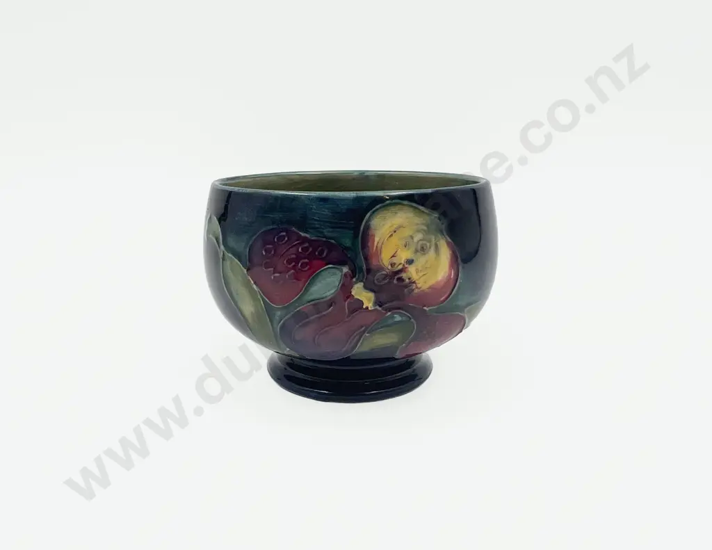 Moorcroft Slipper Orchid Pattern Footed Circular Bowl Image 1++
