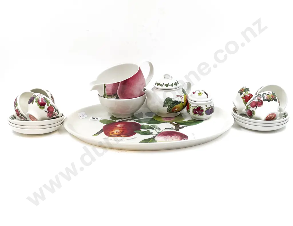 Qty of Assorted Portmeirion on Oval Dish Image 1++