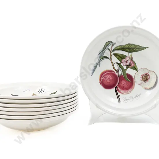 Eight Portmeirion Shallow Bowls