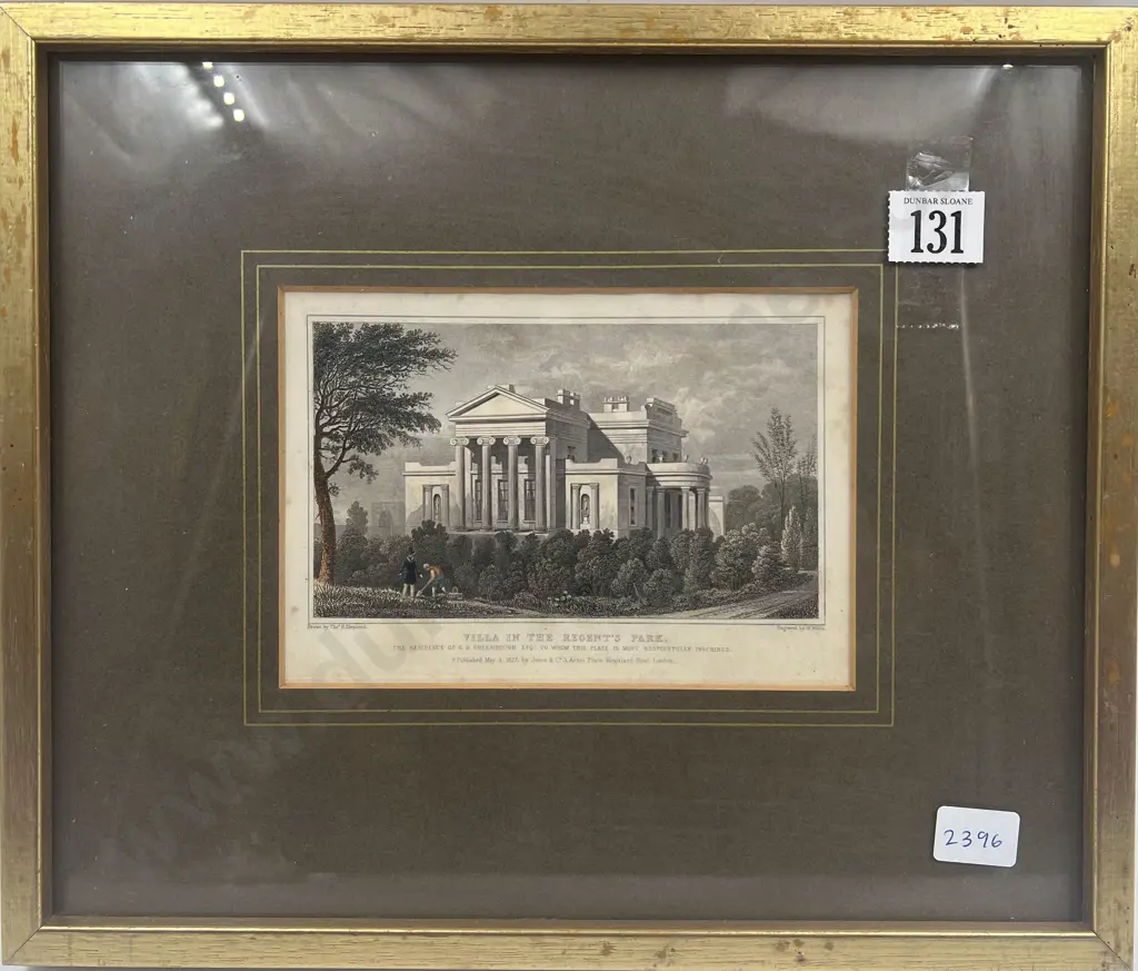 Pressed Glass Comport Together With Framed Bookplate Image 1++