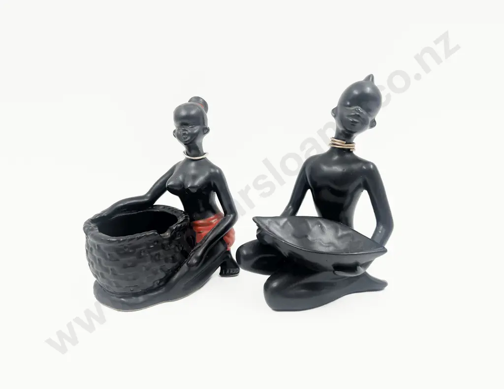 Two Hand Painted Figures Image 1++