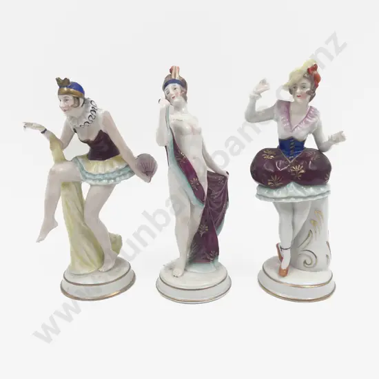 Three Fancy China Figures