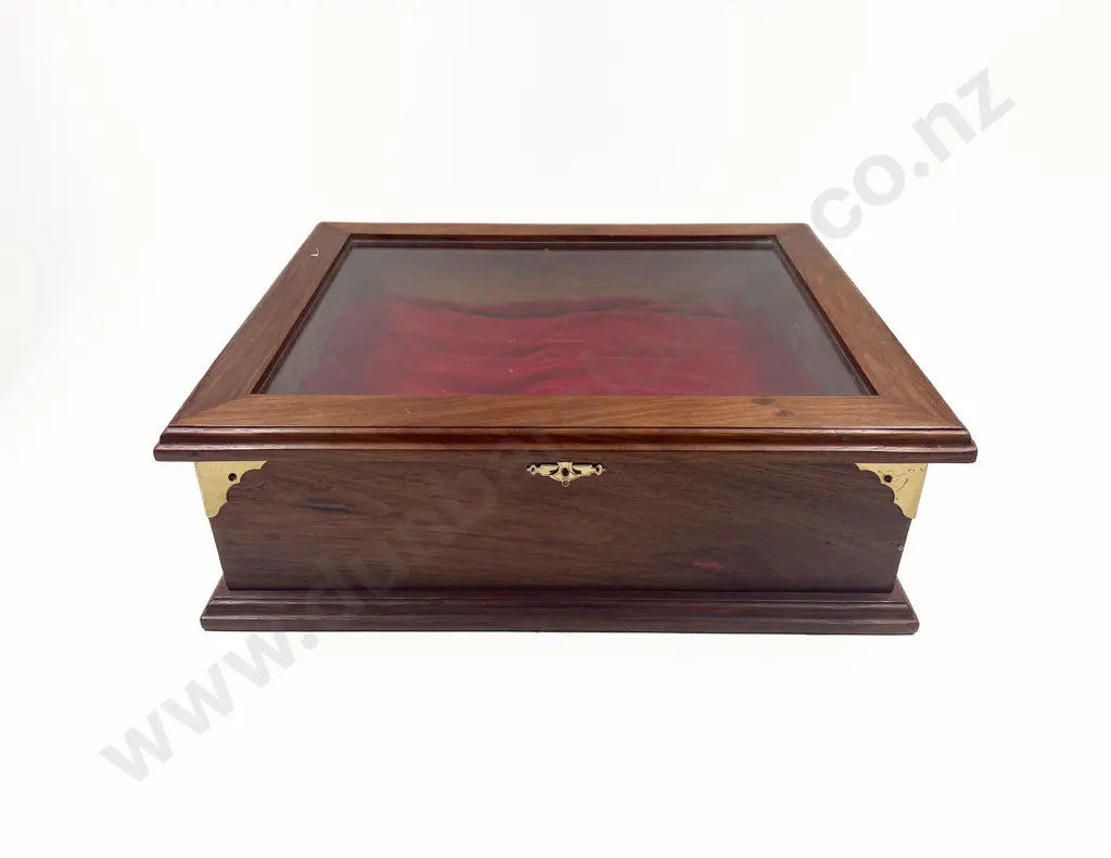 African Hardwood Display Cabinet Image 1++