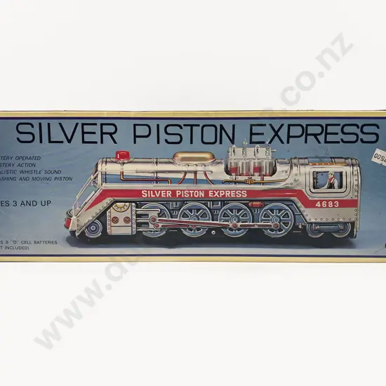 Boxed Modern Toys Silver Piston Express & Unboxed Express