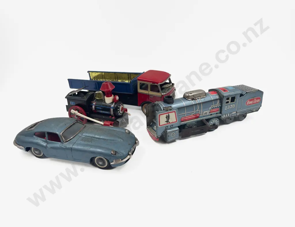 Four Various Tin Plate Vehicles Image 1++