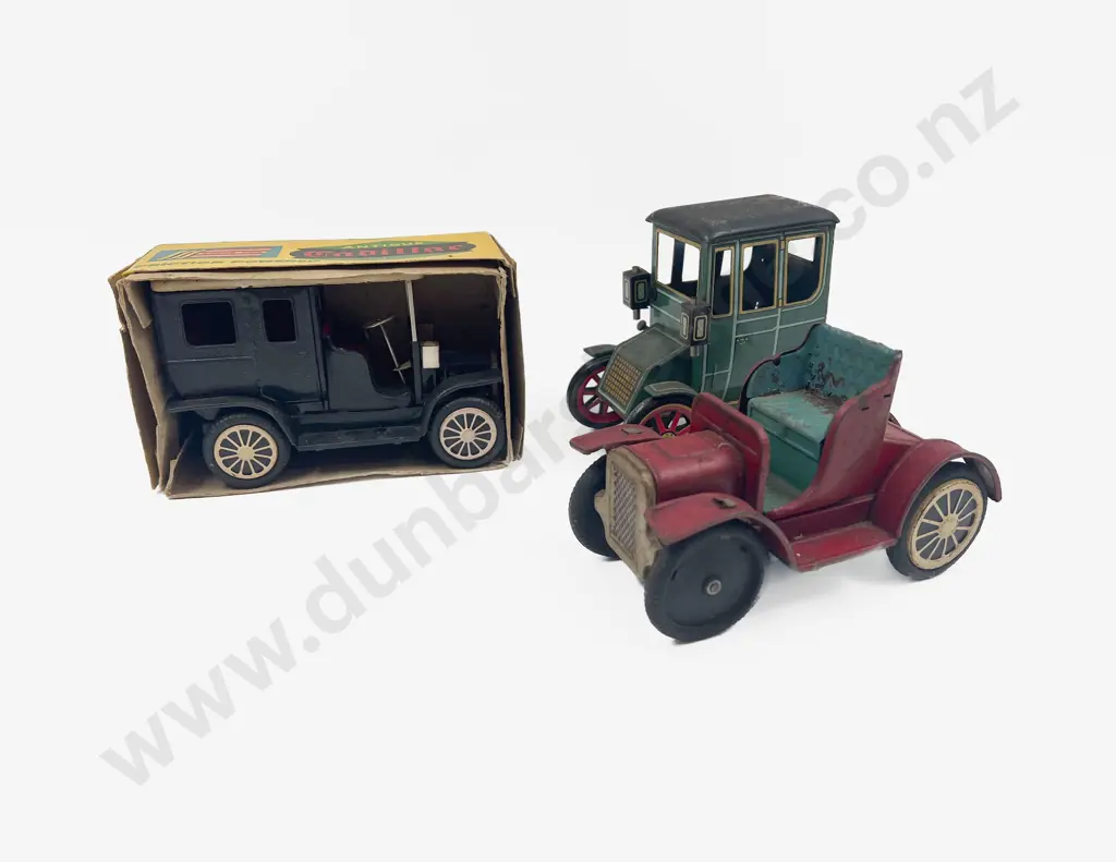 Three Lever Action Tin Plate Vehicles Image 1++