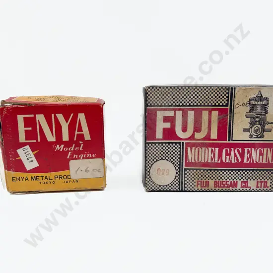 Two Boxed Vintage Model Engines