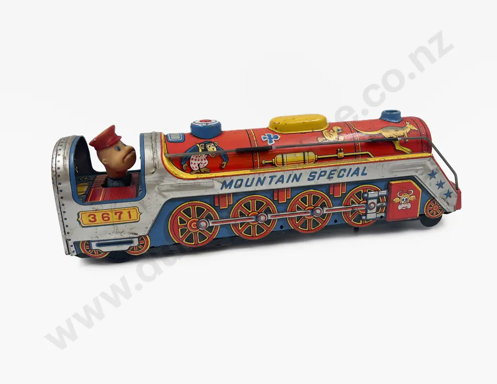 Five Various Tin Plate Locos & Vehicles with Faults Image 1++