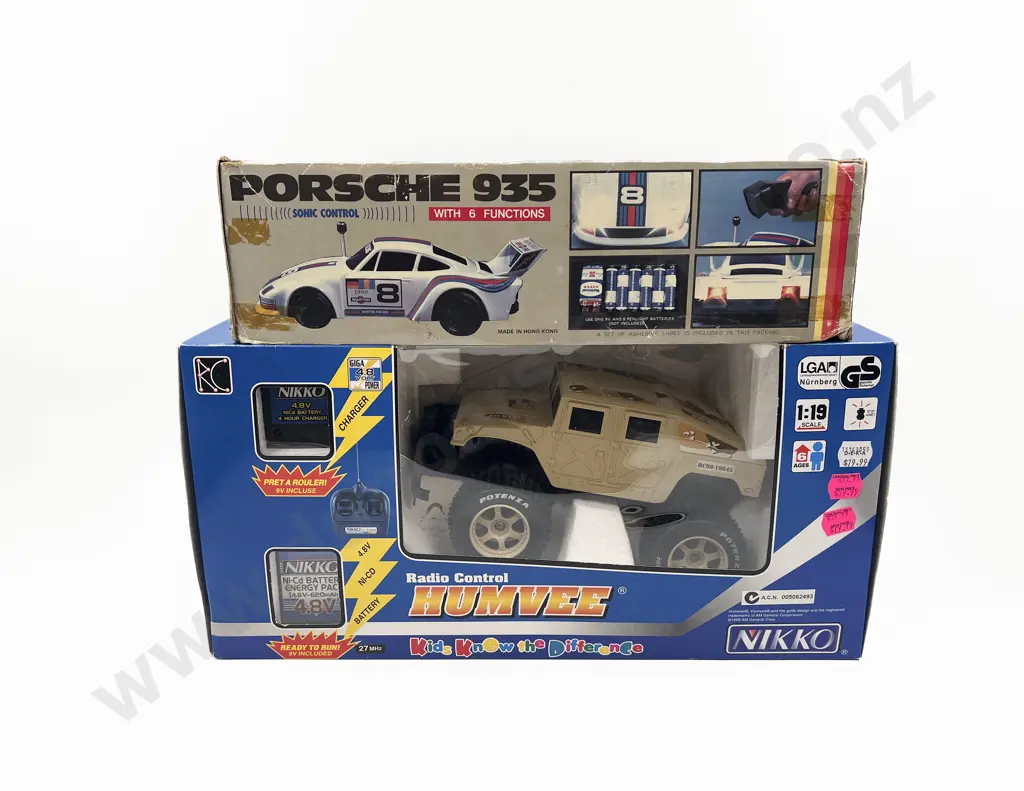 Boxed Radio Control Humvee & Porsche 935 Image 1++