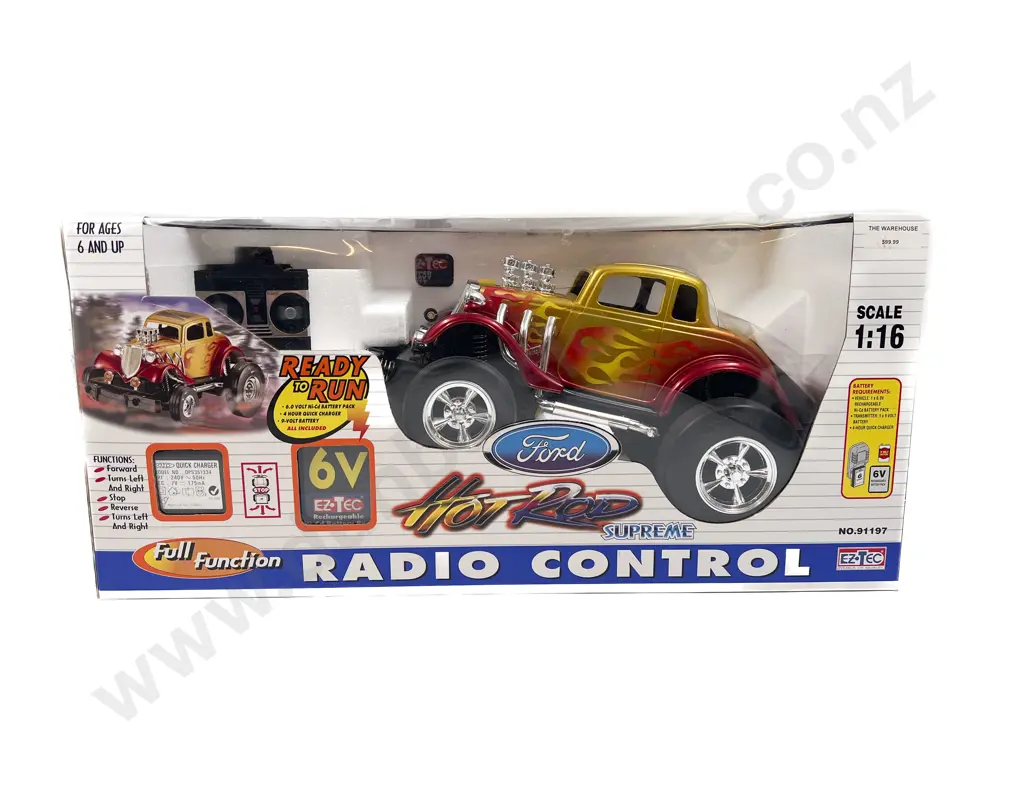 Boxed Radio Control Ford Hotrod Image 1++