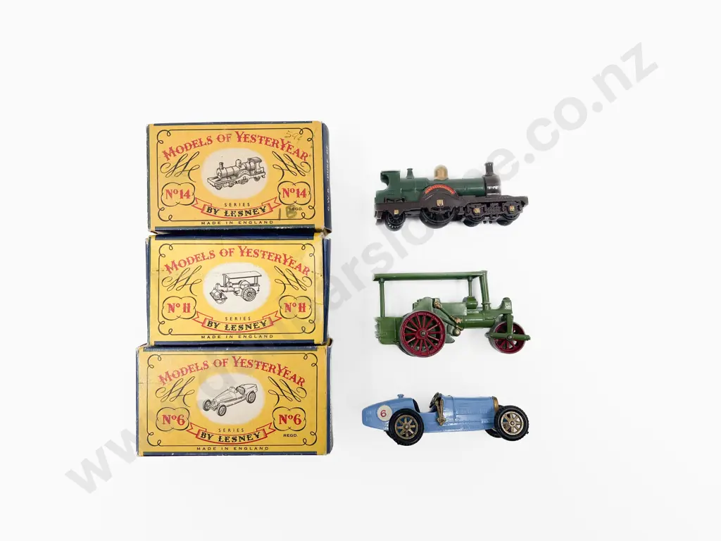 Three Boxed Early Models of Yesteryear Image 1++