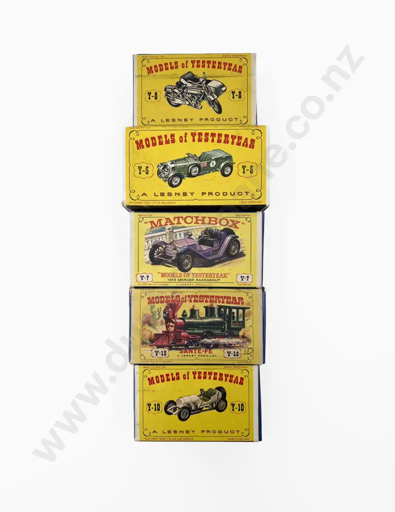 Five Boxed Early Models of Yesteryear Image 1++