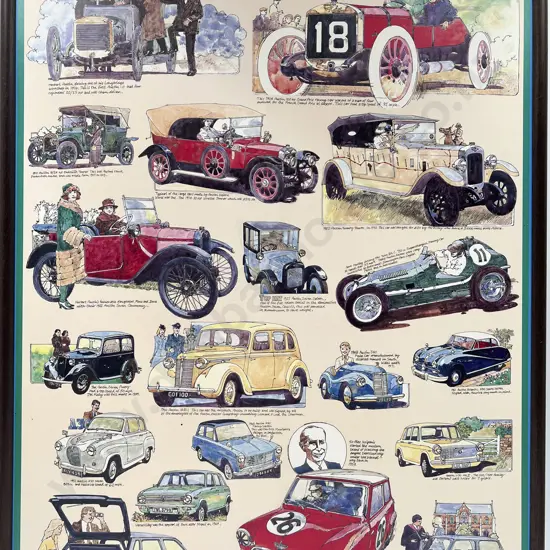 Three Motoring Artworks