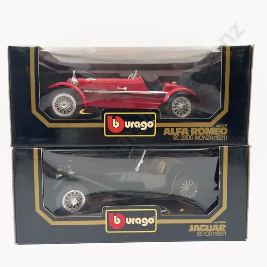 Two Burago Models
