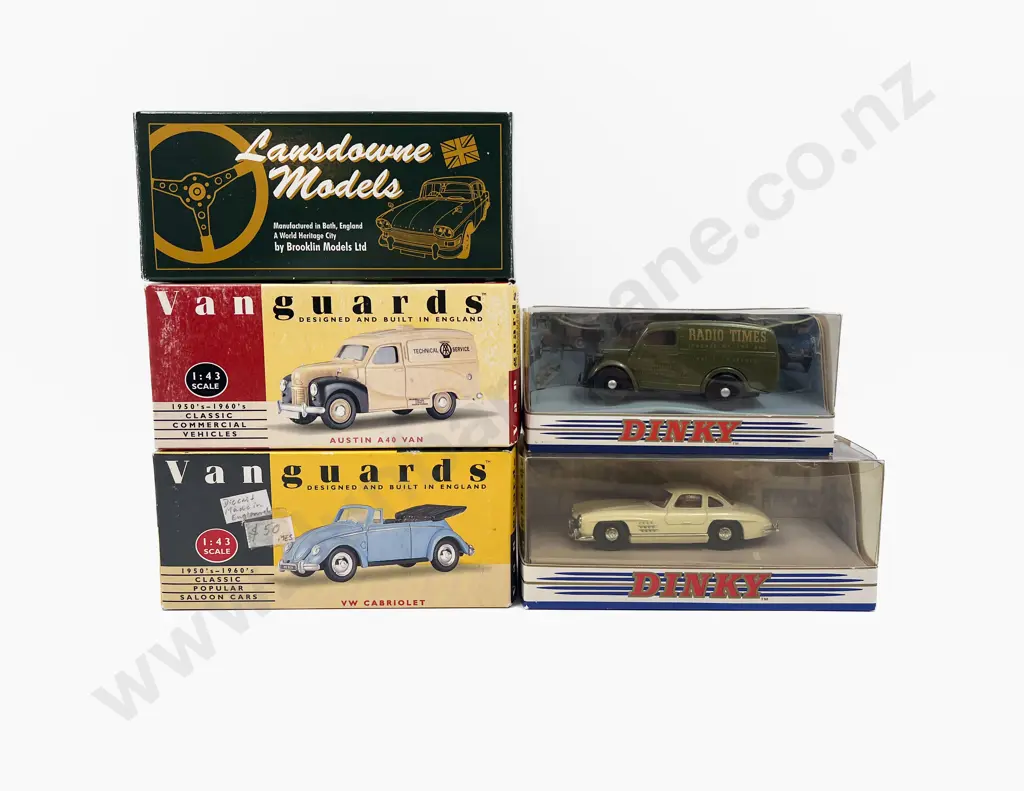 Five Various Boxed Model Vehicles Image 1++