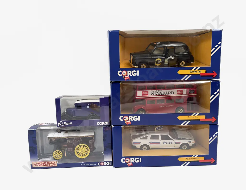 Five Various Corgi Models Image 1++