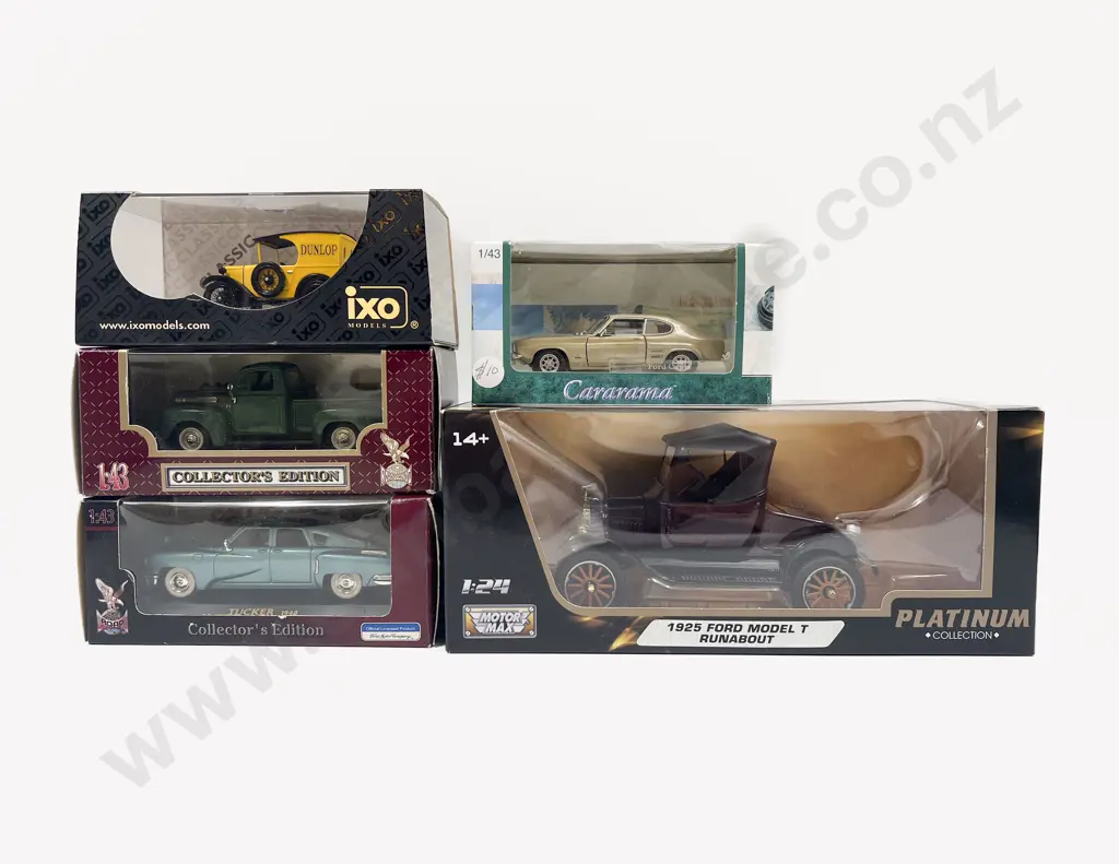Five Various Boxed Models Image 1++
