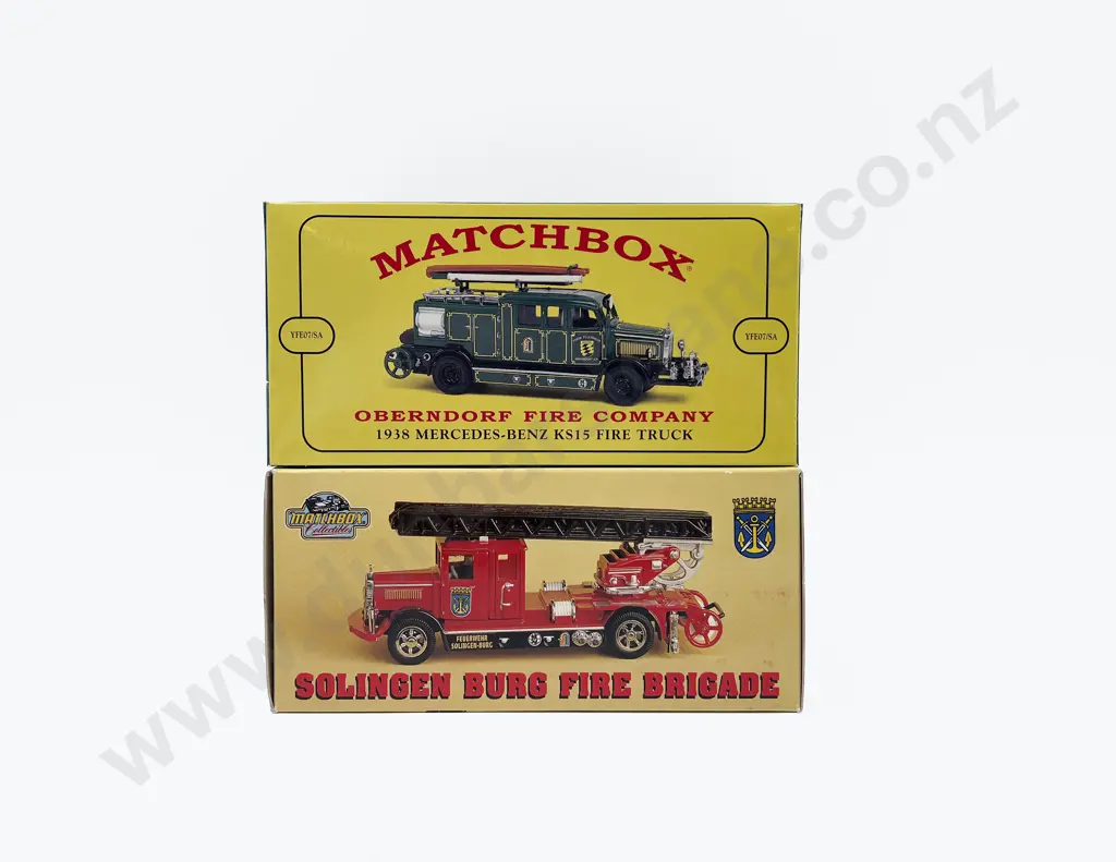 Two Special Edition Matchbox Fire Engine Models Image 1++
