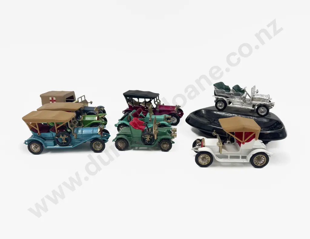 Seven Unboxed Models of Yesteryear & Ashtray Image 1++