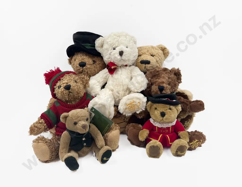 Seven Kircaldie & Stains Harrods Teddy Bears Image 1++