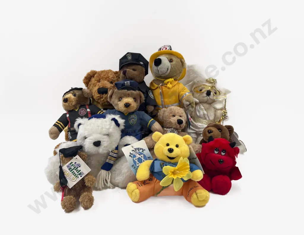 Collection of Assorted Teddy Bears Image 1++