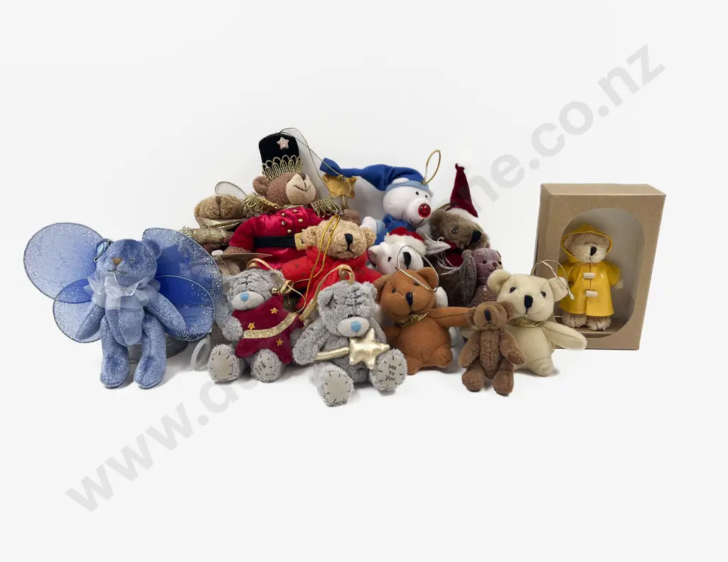 Collection of Assorted Small Teddy Bears Image 1++