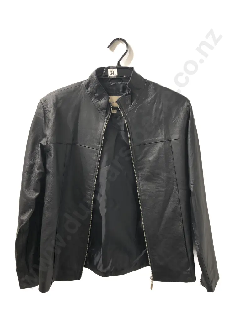 Atmosphere Size 10 Ladies Leather Jacket Image 1++