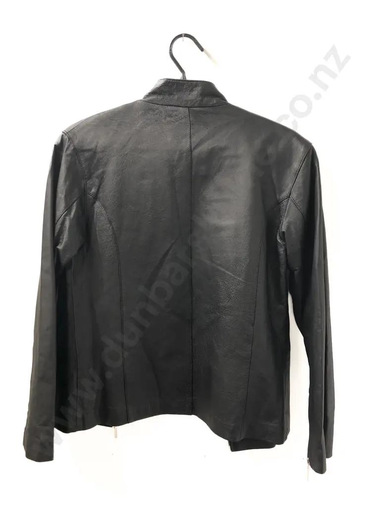 Atmosphere Size 10 Ladies Leather Jacket Image 1++