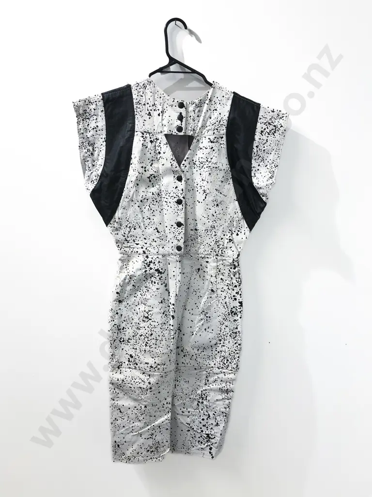 Vintage Leather Dress Image 1++