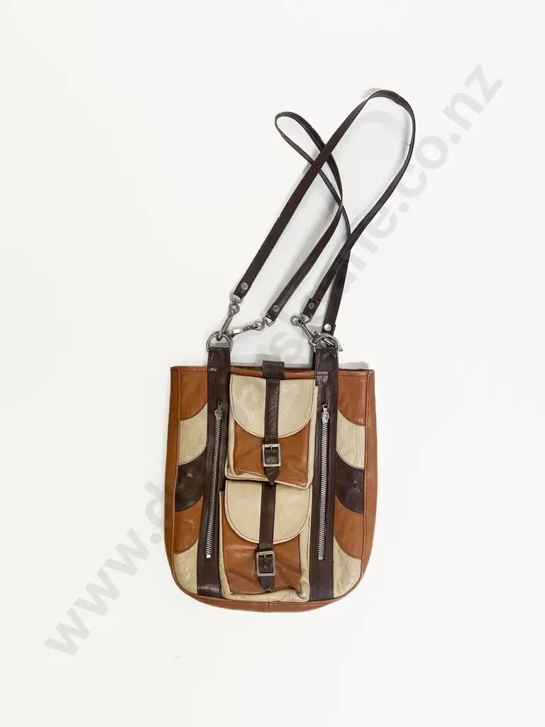Vintage Oroton Leather Bag & Two Others Image 1++