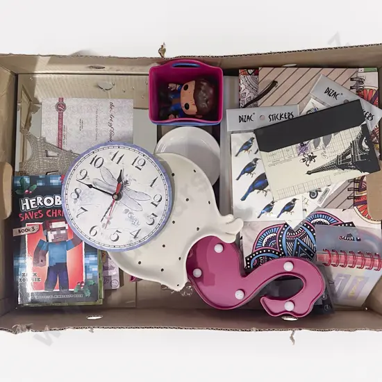 Two Boxes of Quantity of Assorted Decorative Homewares