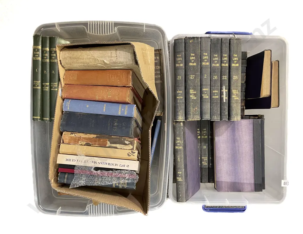 Two Boxes of Assorted Vintage Books Image 1++