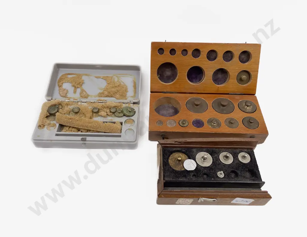 Three Vintage Micro Weight Sets Image 1++