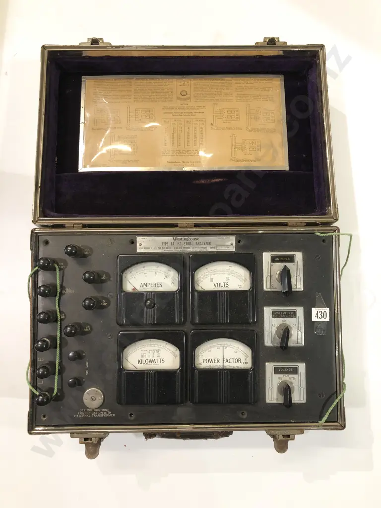 Westinghouse Industrial Analyzer Image 1++