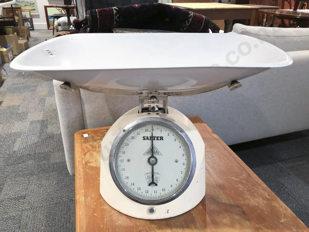 Vintage Large Salter Scale Image 1++