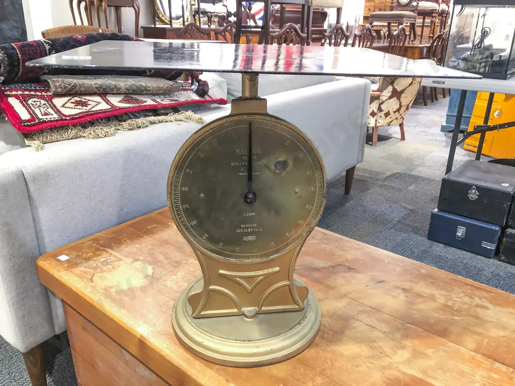 Vintage Salter Spring Balance Scale Image 1++