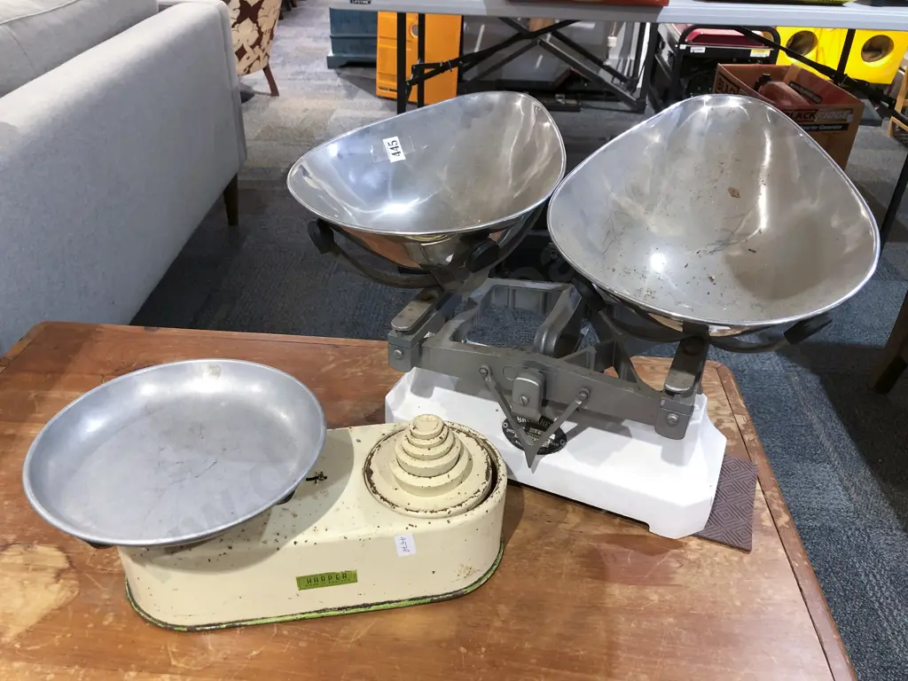 Two Vintage Scales Image 1++