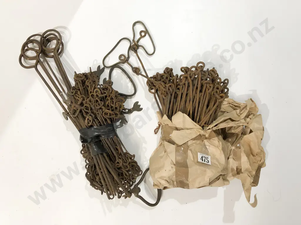 Two Vintage Surveyors Measuring Chains Image 1++